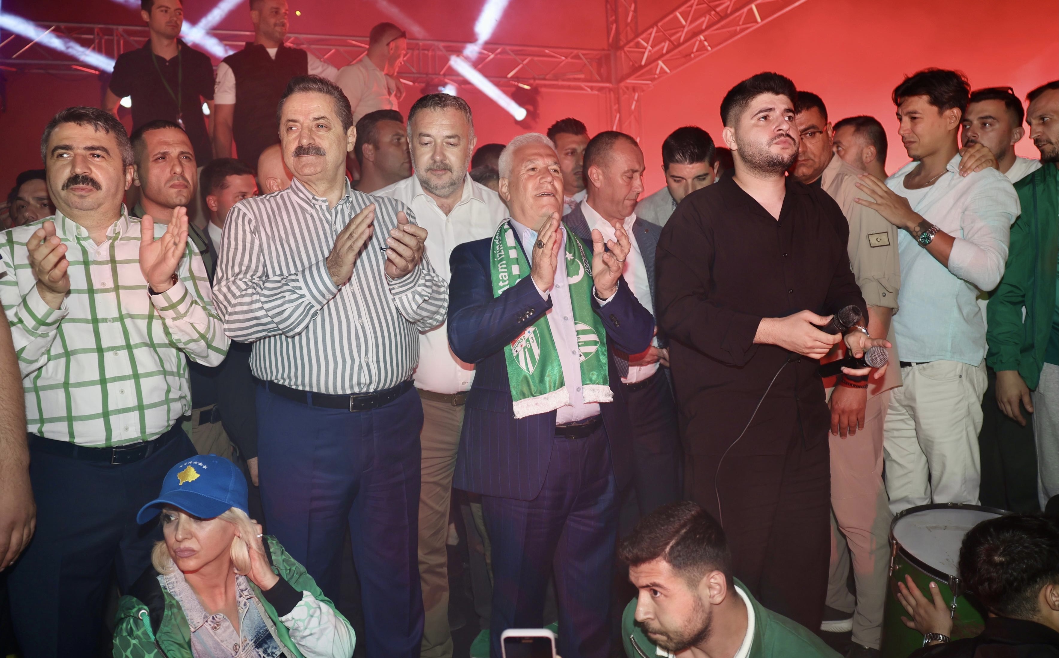 Bursaspor için el ele verdiler!