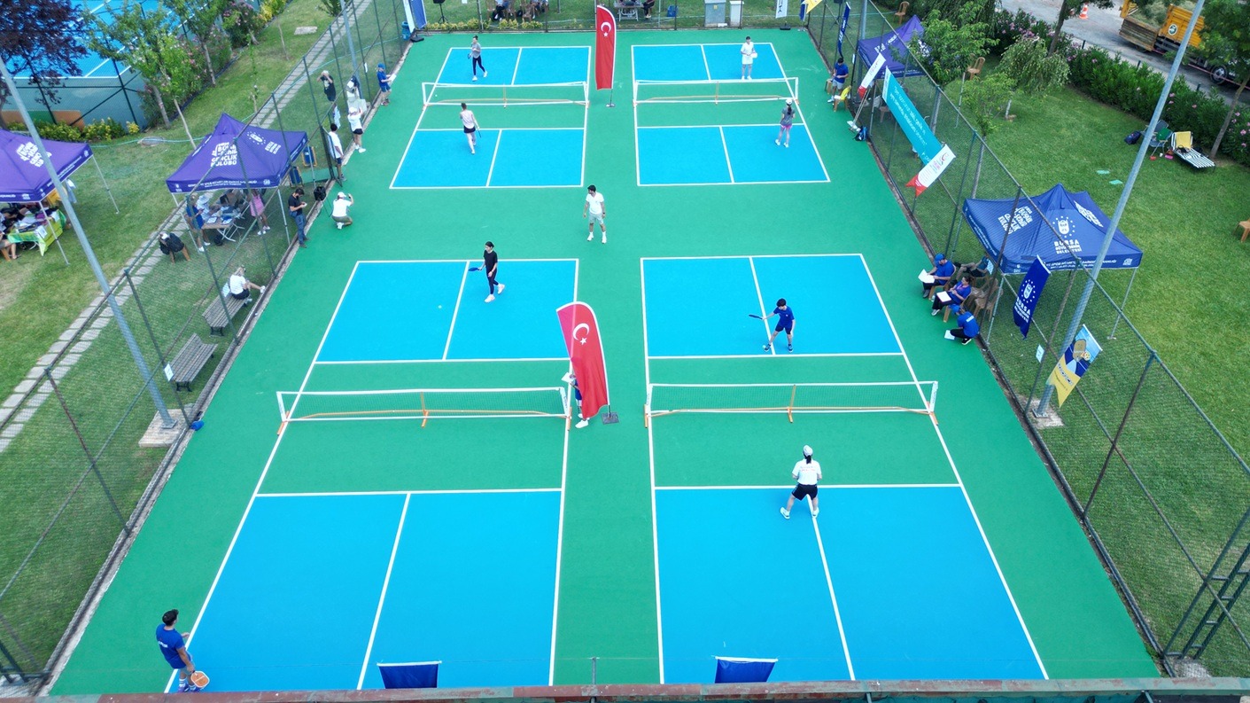 Pickleball finalleri Bursa’da