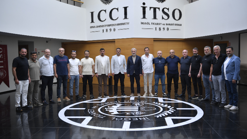 İnegölspor’dan İTSO’ya ziyaret