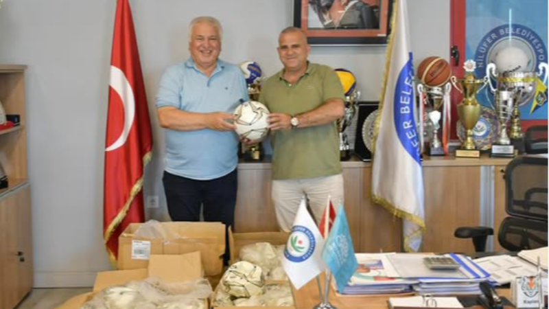 Nilüfer Belediyespor’da kulüplere destek
