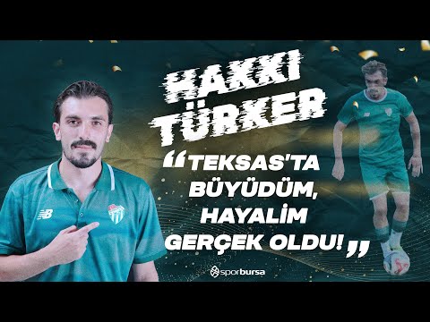 Bursaspor'un transfer ettiği Bursalı futbolcu Hakkı Türker'den SporBursa'ya çok özel açıklamalar...