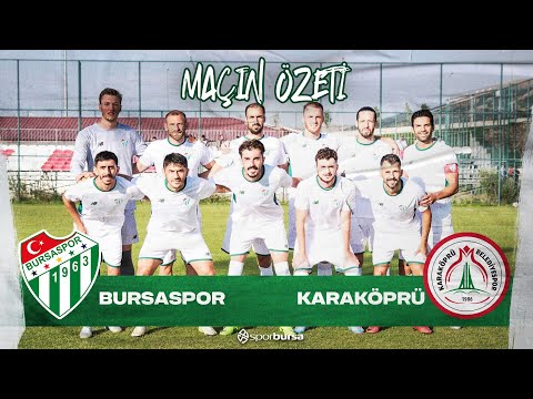 Bursaspor, Karaköprü Belediyespor'u 2-1 yendi. İşte maçın özeti... #sporbursatr #bursasportv