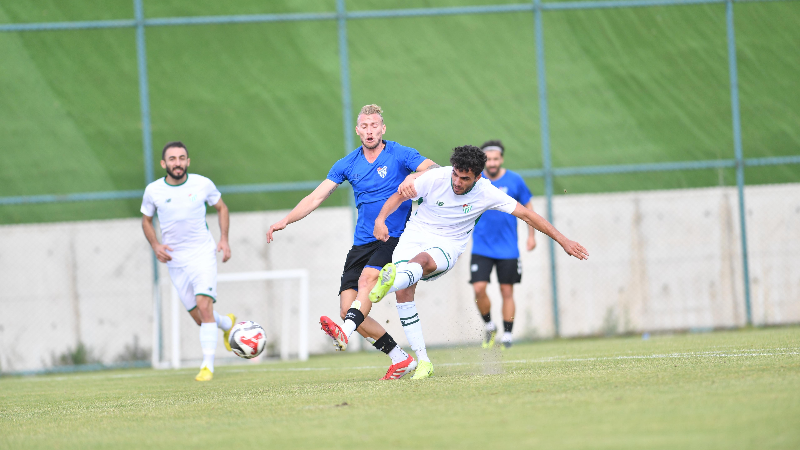 Bursaspor çok farklı bitirdi!
