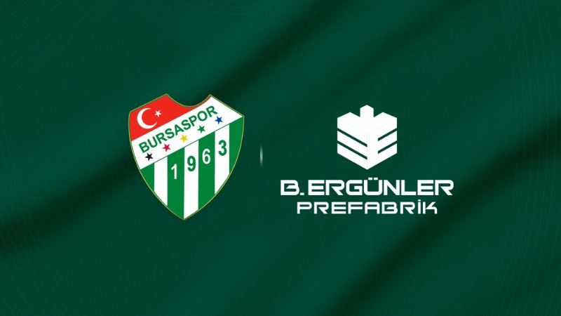 Bursaspor’un yeni sponsoru B.Ergünler Prefabrik