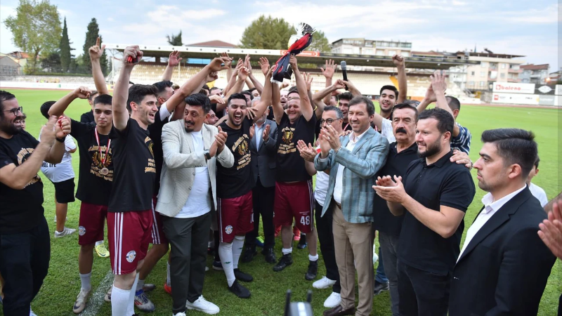 İnegöl'de Alibeyköy şampiyon