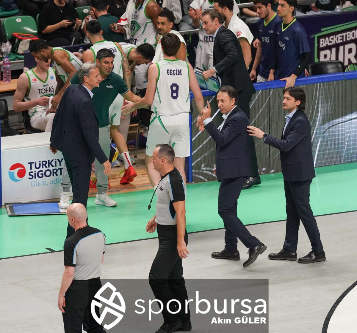 TOFAŞ - SURNEO BİLBAO BASKET MAÇ FOTOĞRAFLARI