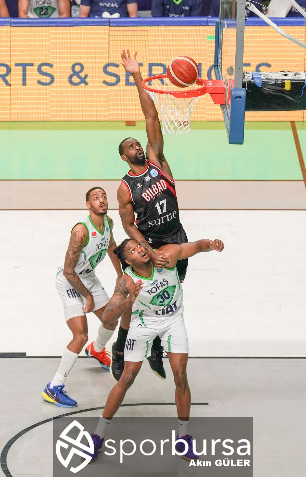 TOFAŞ - SURNEO BİLBAO BASKET MAÇ FOTOĞRAFLARI