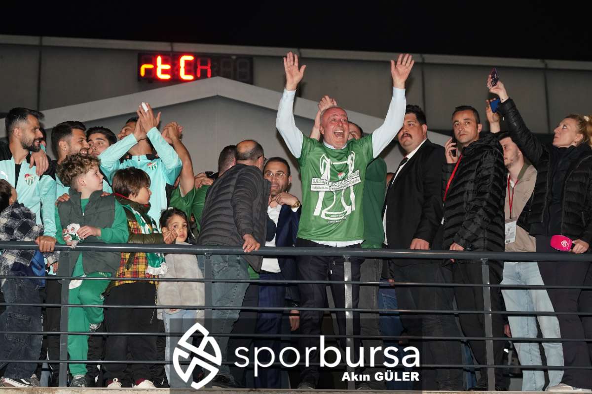 BURSASPOR ŞAMPİYONLUK KUTLAMASI