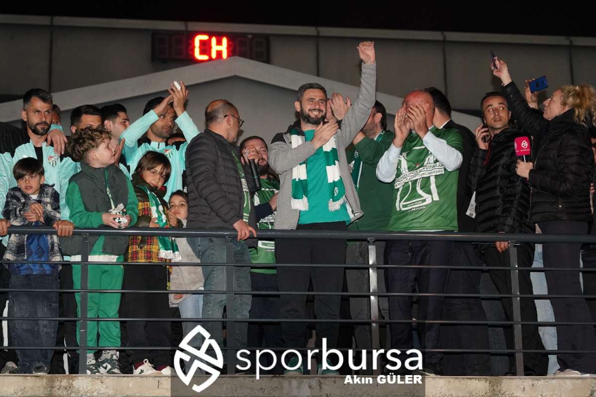BURSASPOR ŞAMPİYONLUK KUTLAMASI
