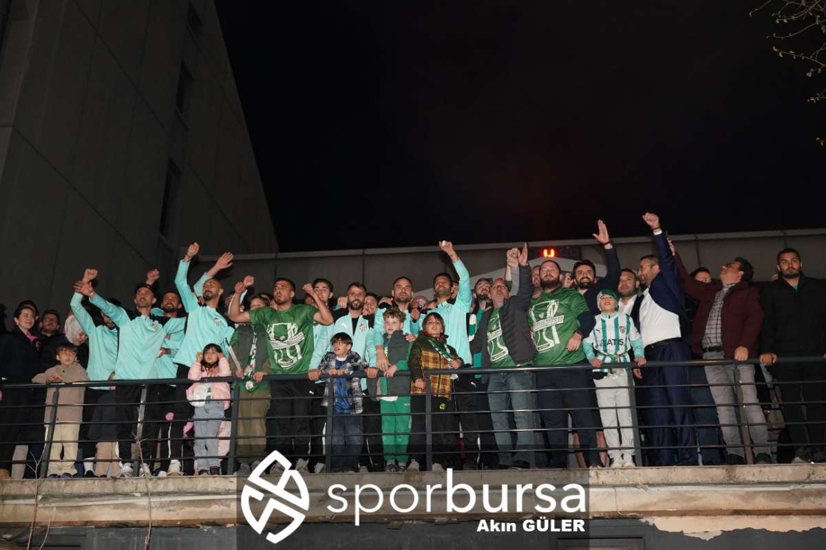 BURSASPOR ŞAMPİYONLUK KUTLAMASI