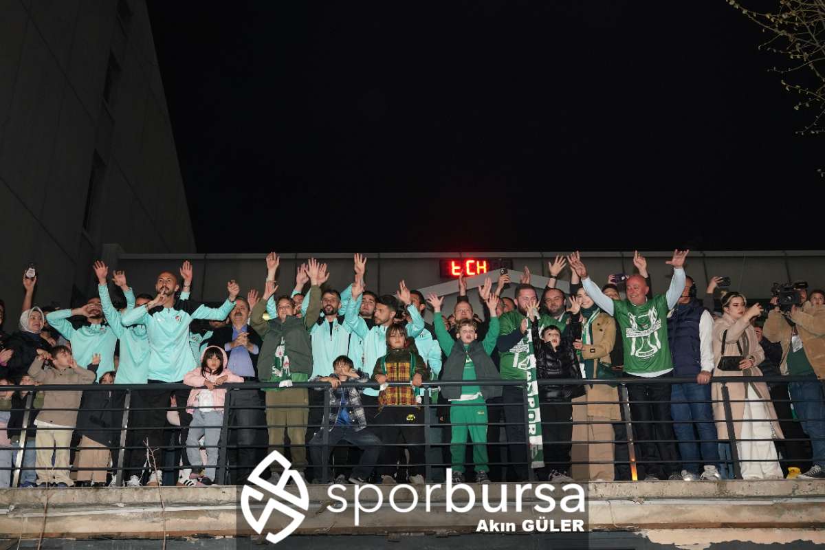 BURSASPOR ŞAMPİYONLUK KUTLAMASI
