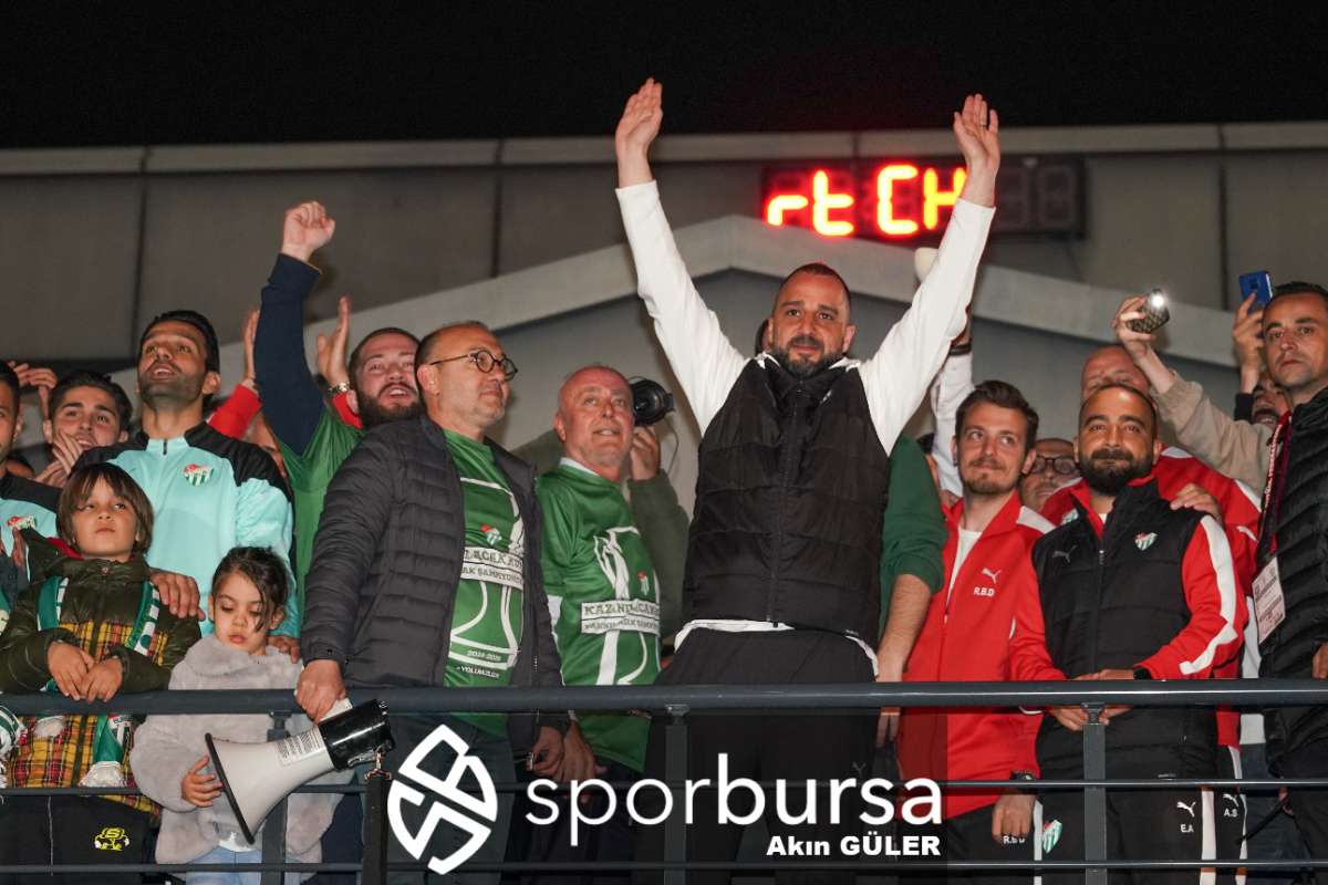 BURSASPOR ŞAMPİYONLUK KUTLAMASI