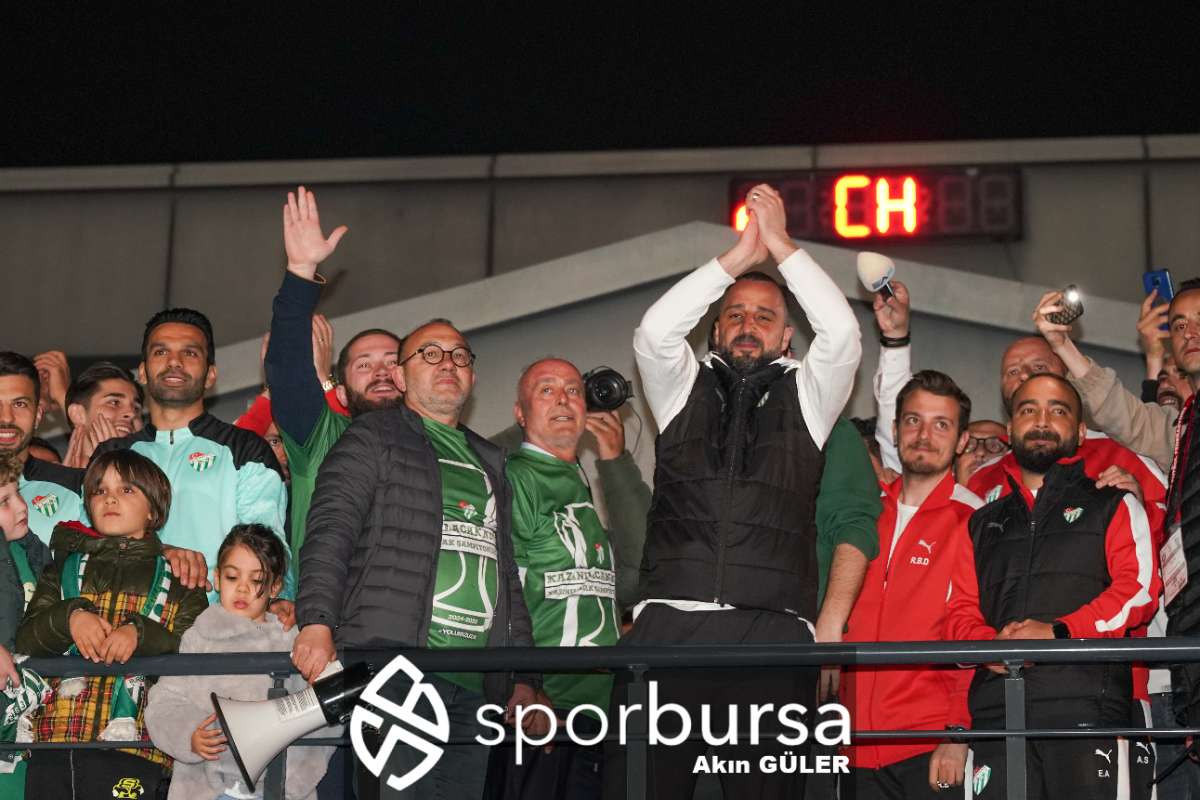 BURSASPOR ŞAMPİYONLUK KUTLAMASI
