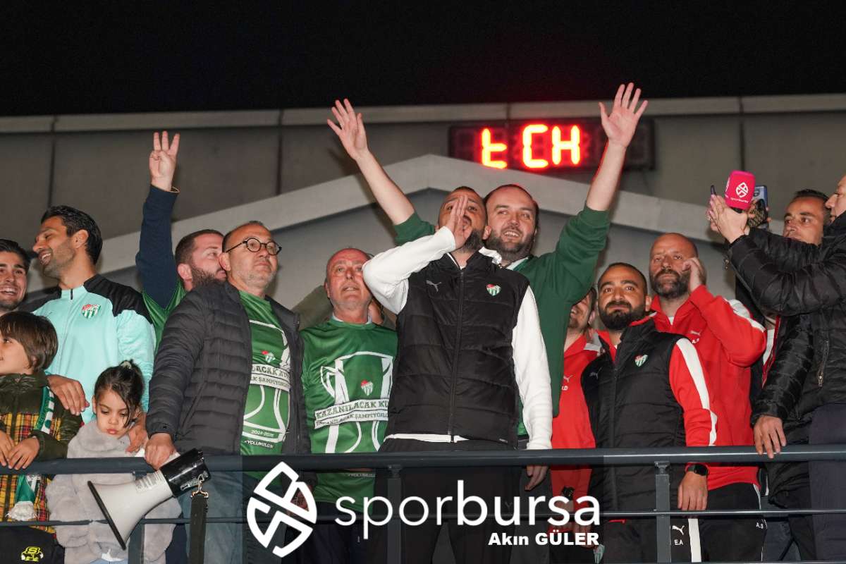 BURSASPOR ŞAMPİYONLUK KUTLAMASI