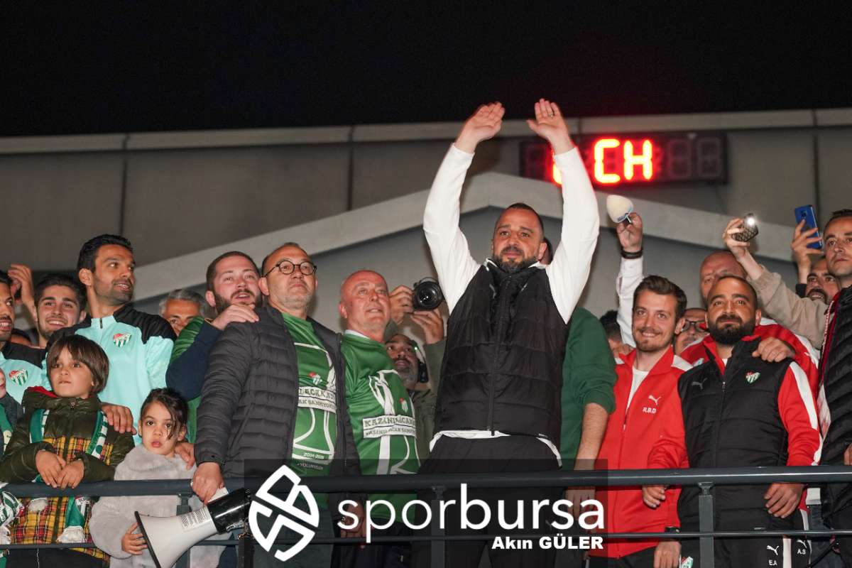 BURSASPOR ŞAMPİYONLUK KUTLAMASI