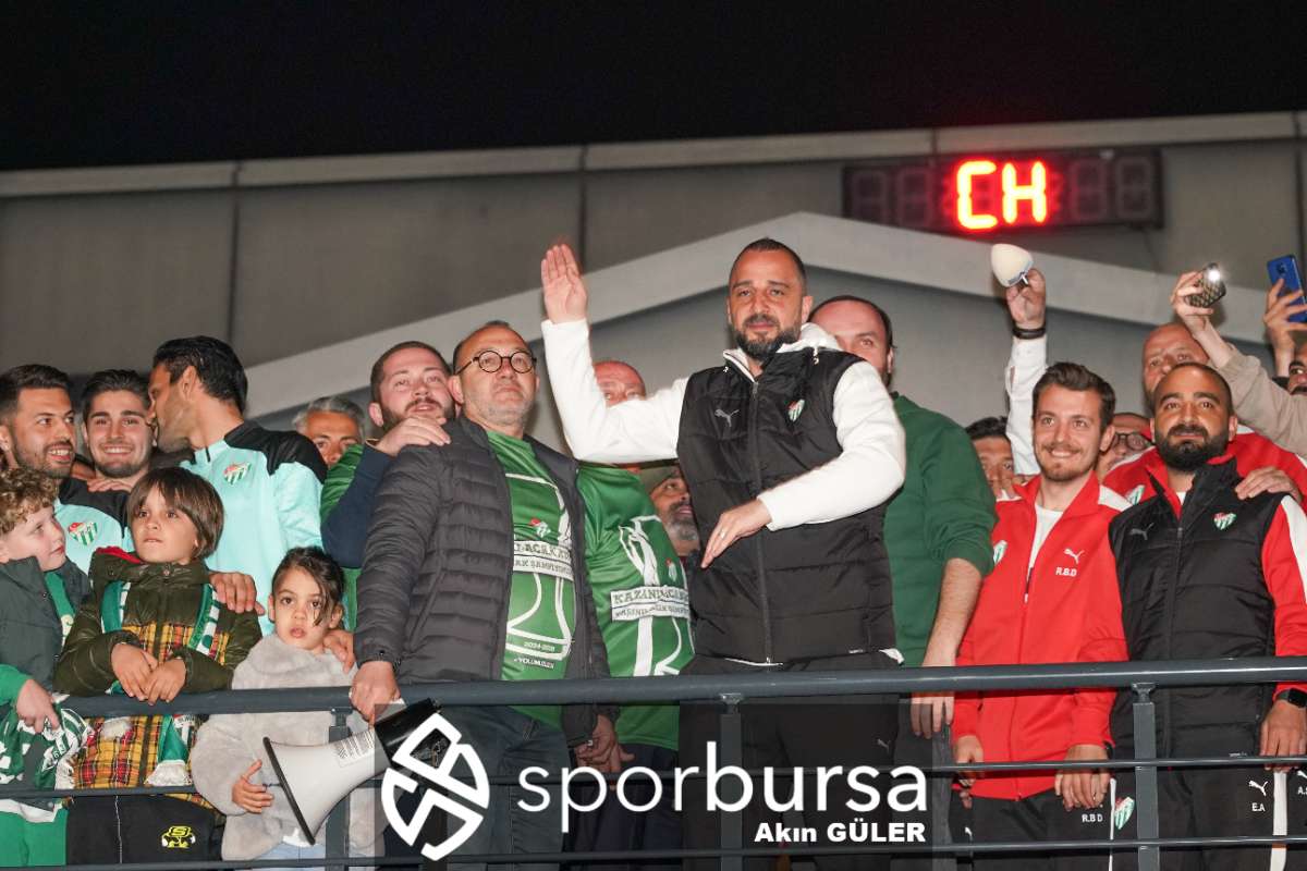 BURSASPOR ŞAMPİYONLUK KUTLAMASI
