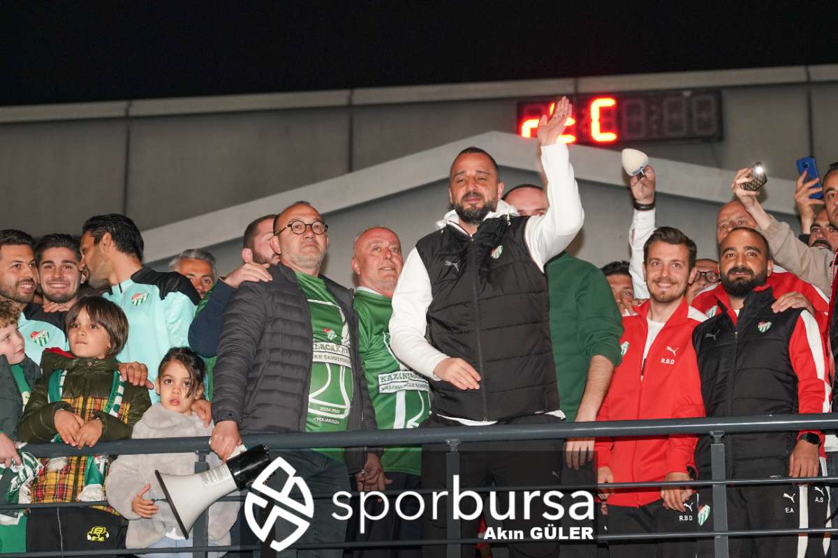 BURSASPOR ŞAMPİYONLUK KUTLAMASI