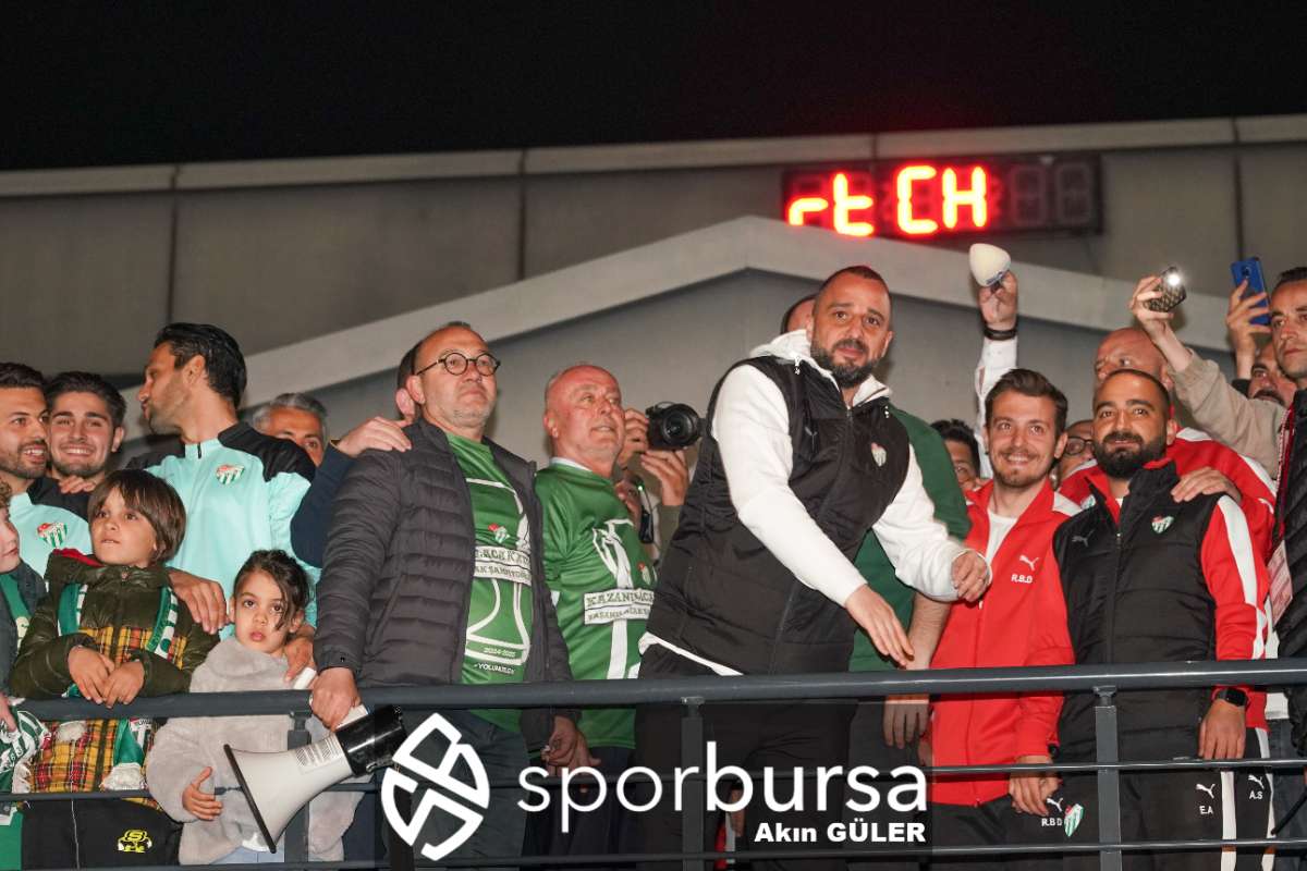 BURSASPOR ŞAMPİYONLUK KUTLAMASI