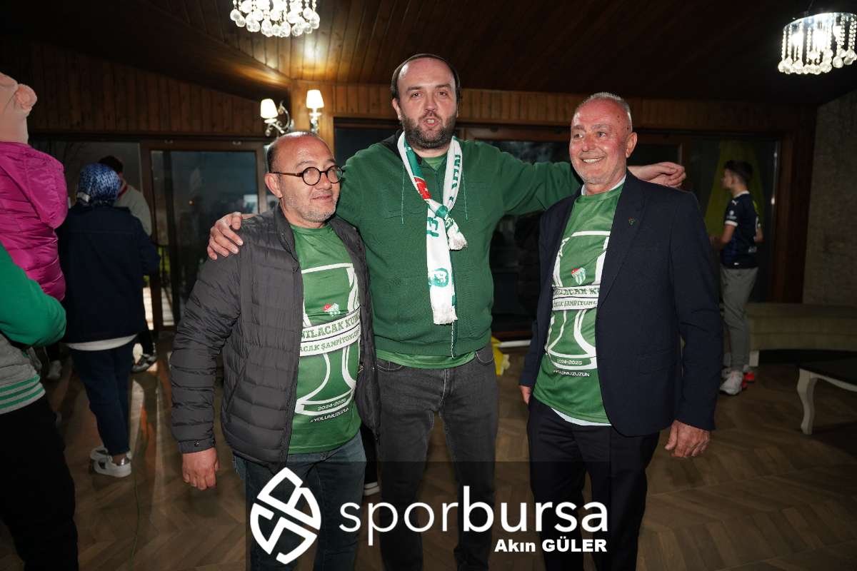 BURSASPOR ŞAMPİYONLUK KUTLAMASI
