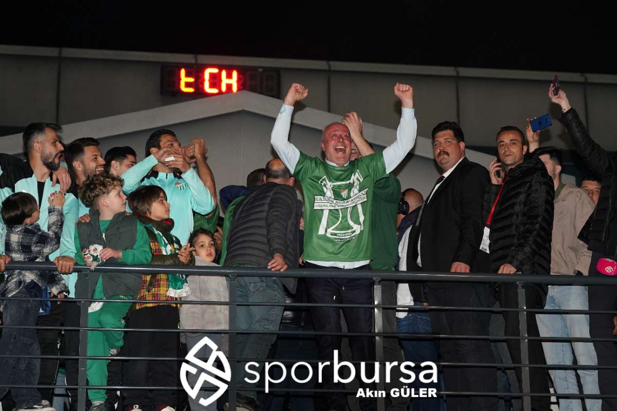 BURSASPOR ŞAMPİYONLUK KUTLAMASI
