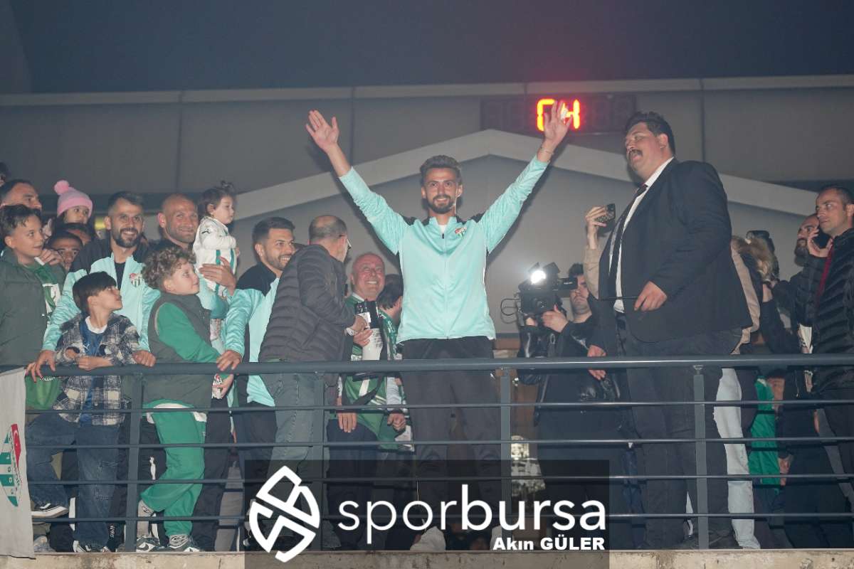BURSASPOR ŞAMPİYONLUK KUTLAMASI