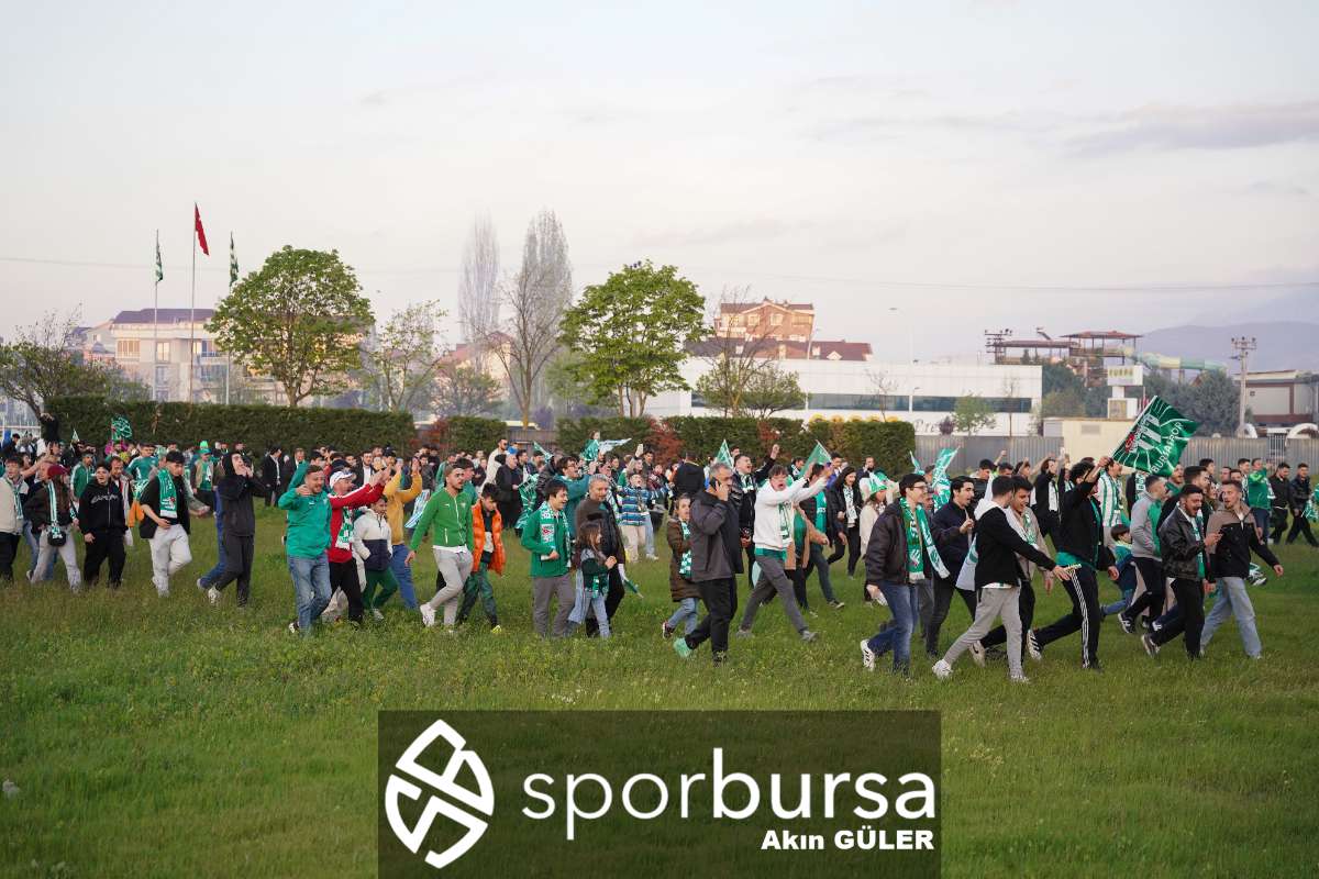 BURSASPOR ŞAMPİYONLUK KUTLAMASI