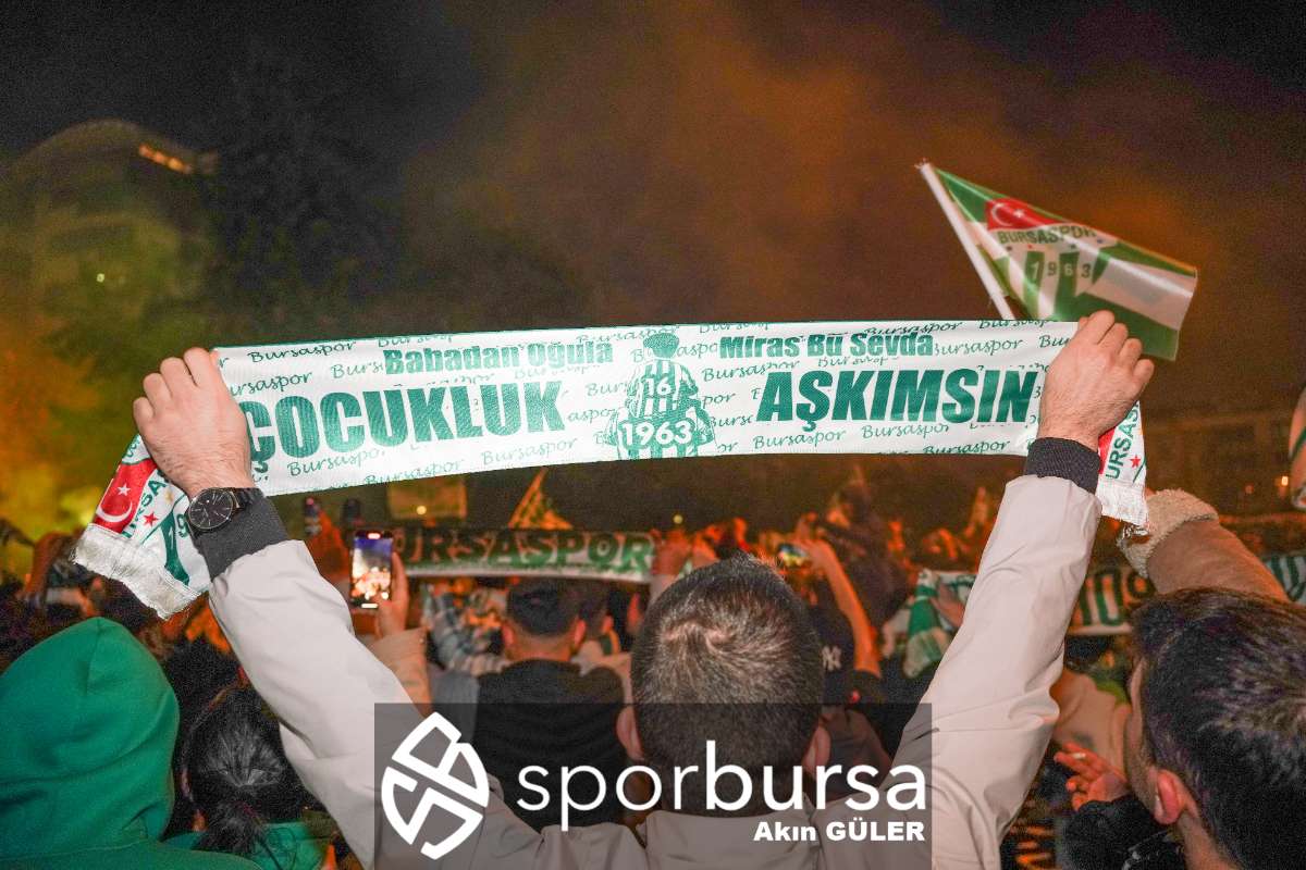 BURSASPOR ŞAMPİYONLUK KUTLAMASI