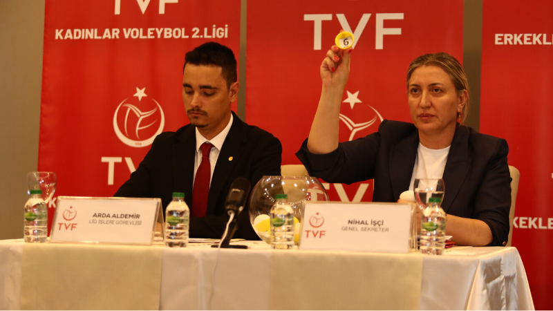 Voleybolda 2.Lig fikstürleri çekildi