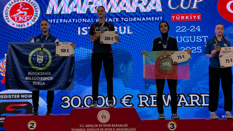 Karatede Bursa Büyükşehir var