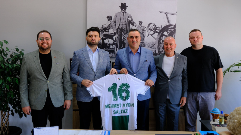Başkan Enes Çelik'ten formalı teşekkür