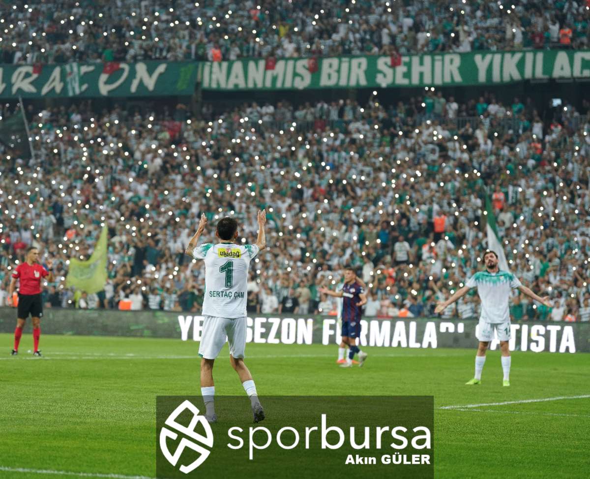 BURSASPOR - 1461 TRABZON MAÇ FOTOĞRAFLARI