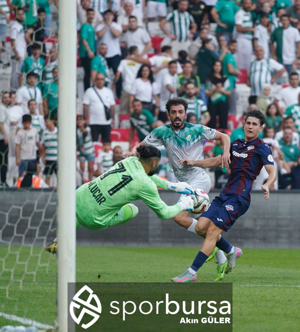 BURSASPOR - 1461 TRABZON MAÇ FOTOĞRAFLARI