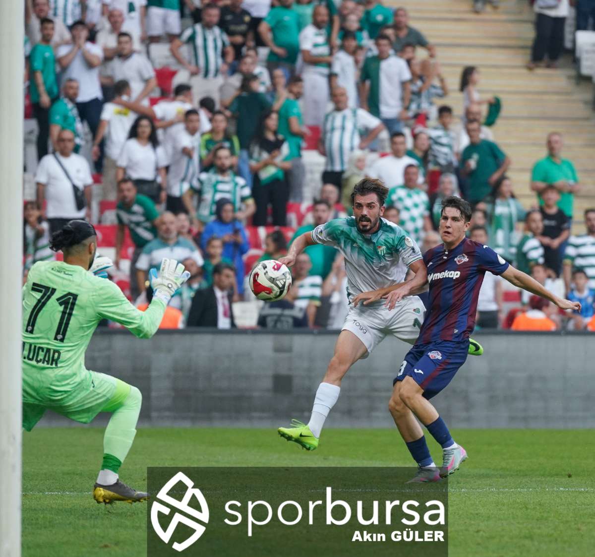BURSASPOR - 1461 TRABZON MAÇ FOTOĞRAFLARI