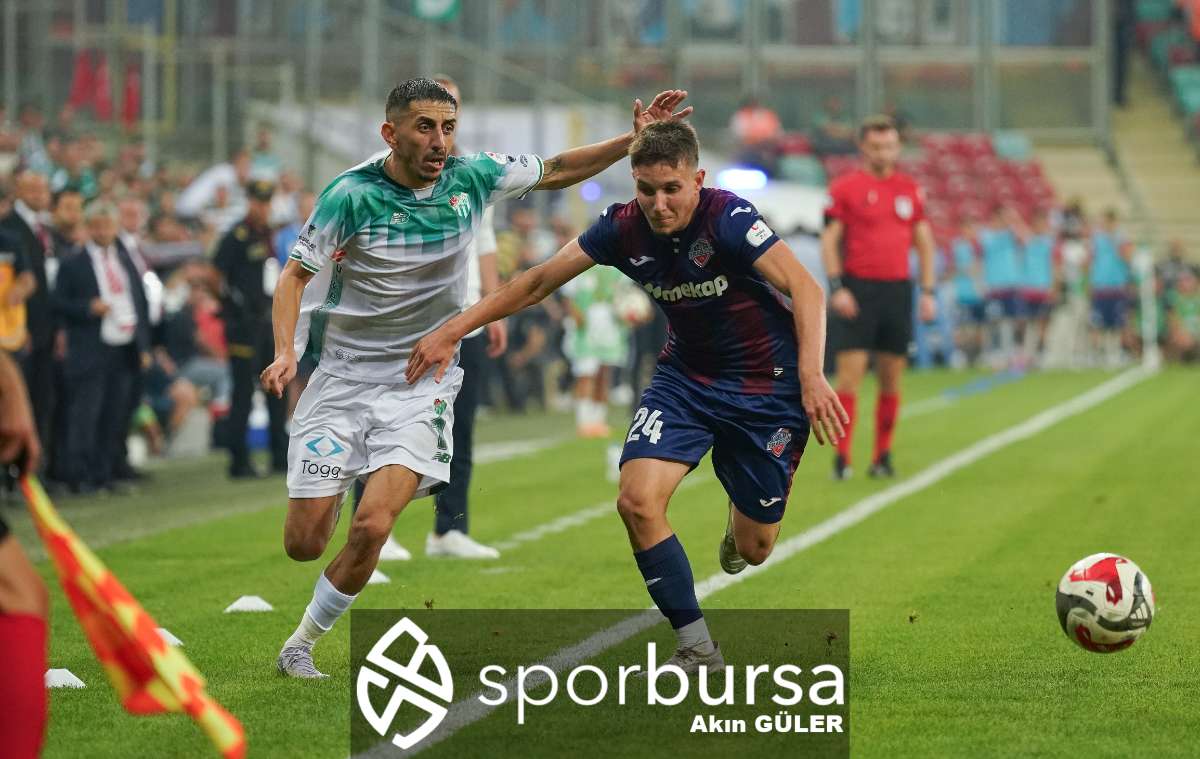 BURSASPOR - 1461 TRABZON MAÇ FOTOĞRAFLARI