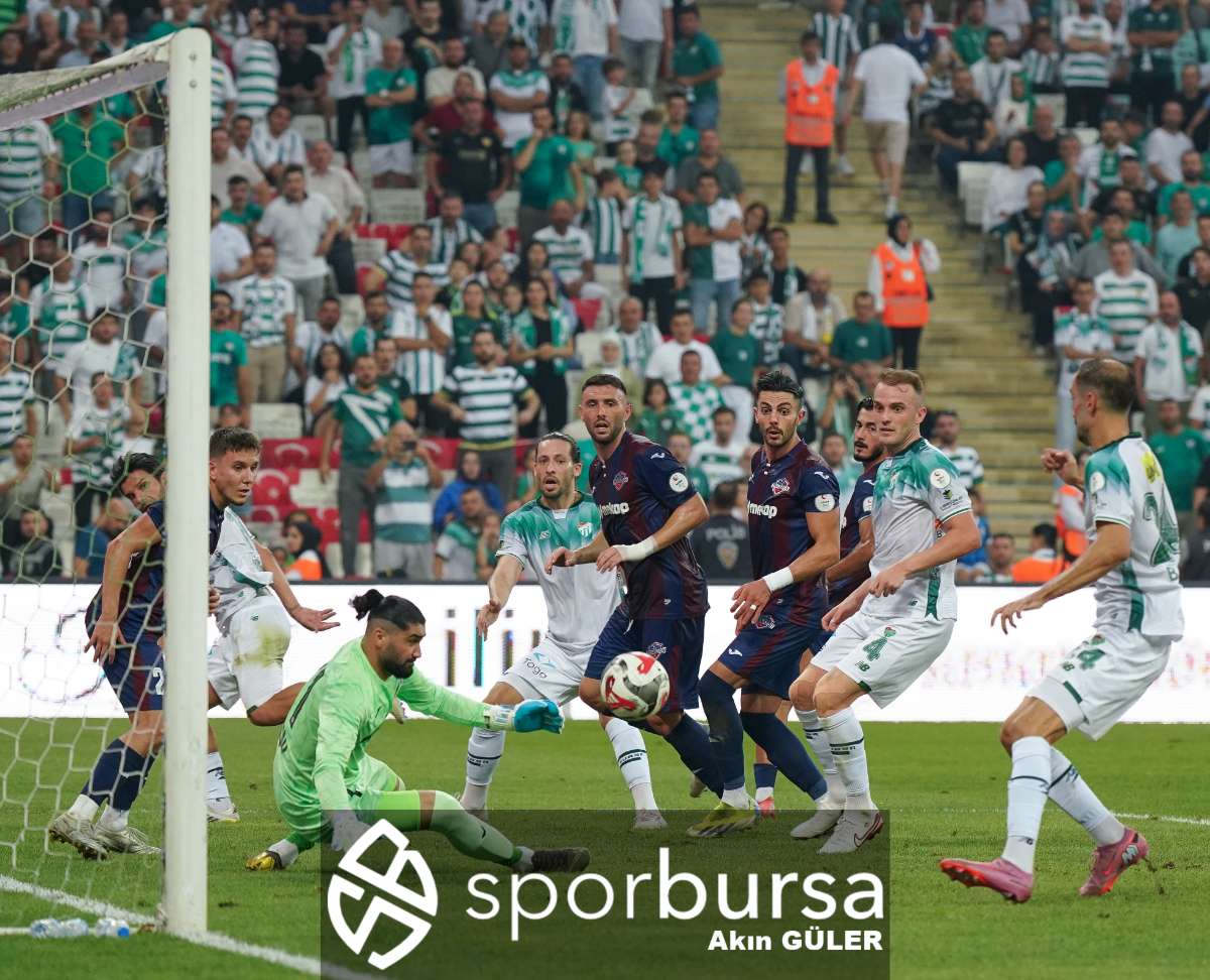 BURSASPOR - 1461 TRABZON MAÇ FOTOĞRAFLARI