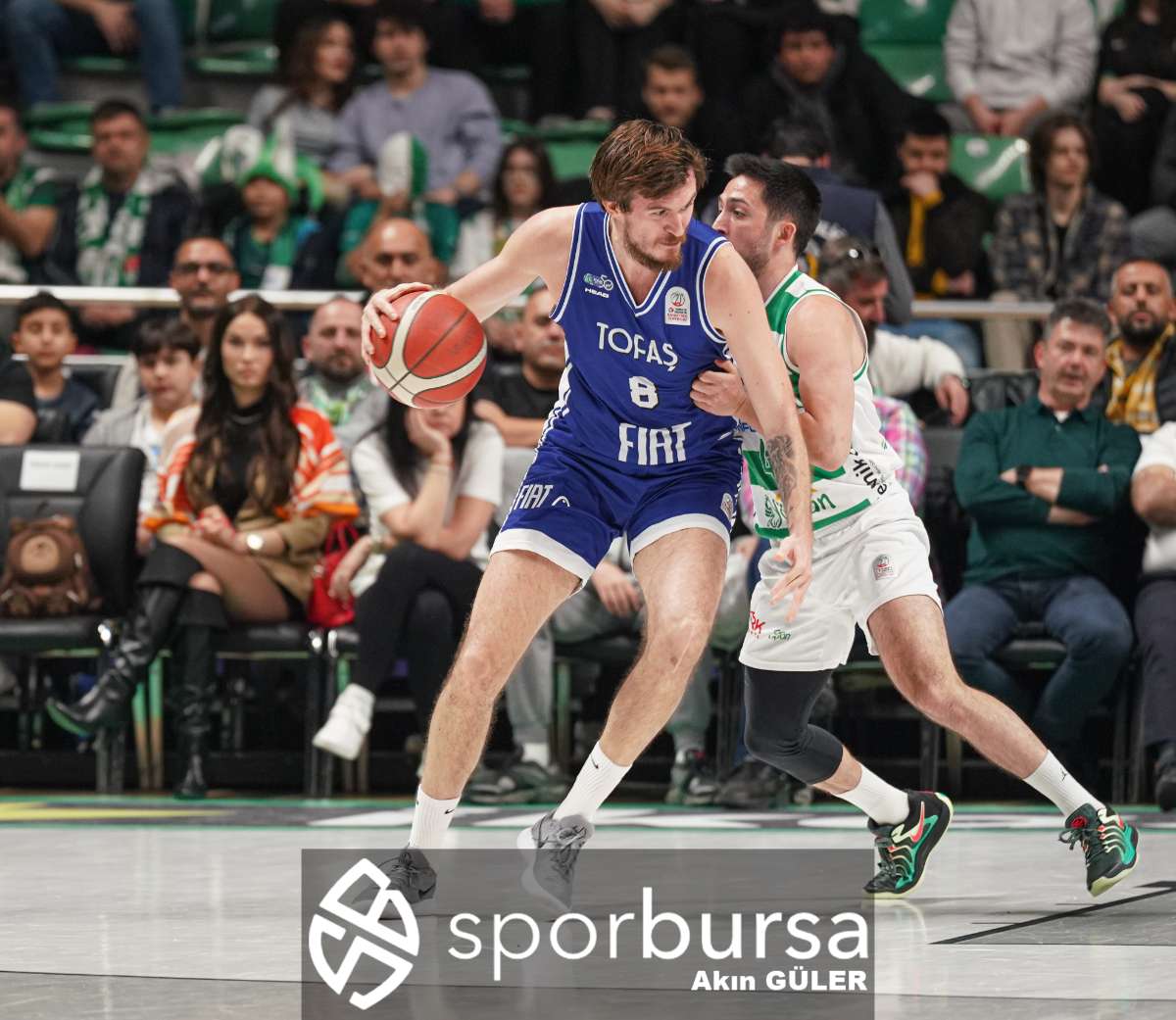 POTADA BURSA DERBİSİNDE BURSASPOR YÖRSAN TOFAŞ'I 98-93 MAĞLUP ETTİ