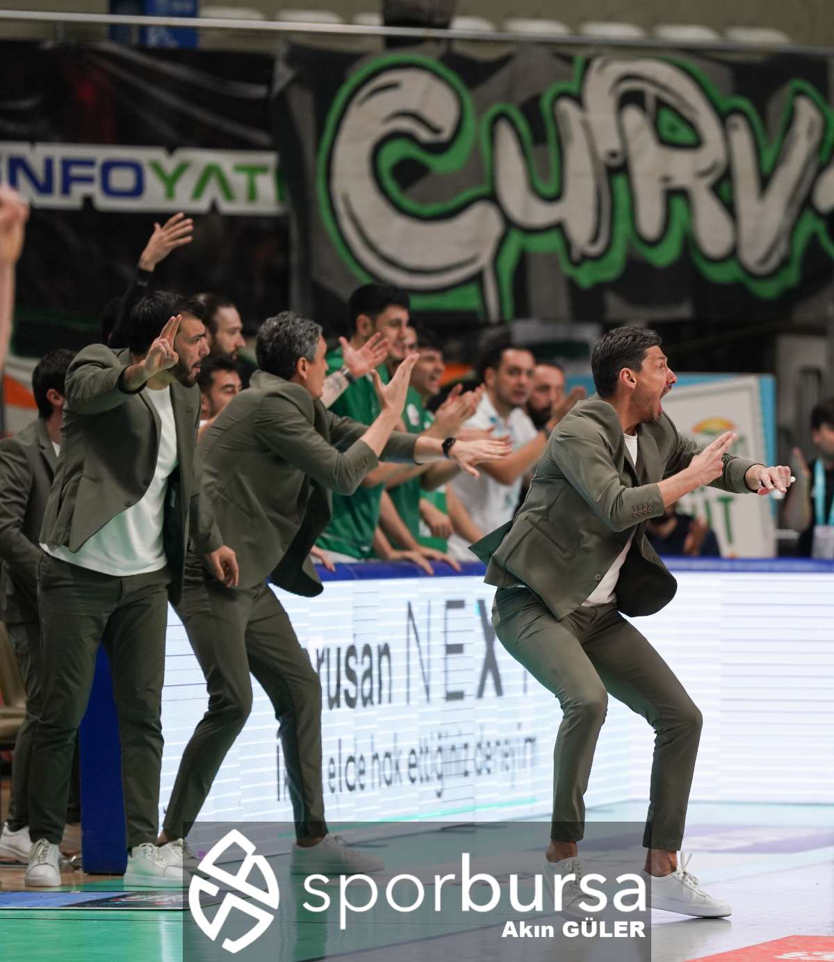 POTADA BURSA DERBİSİNDE BURSASPOR YÖRSAN TOFAŞ'I 98-93 MAĞLUP ETTİ