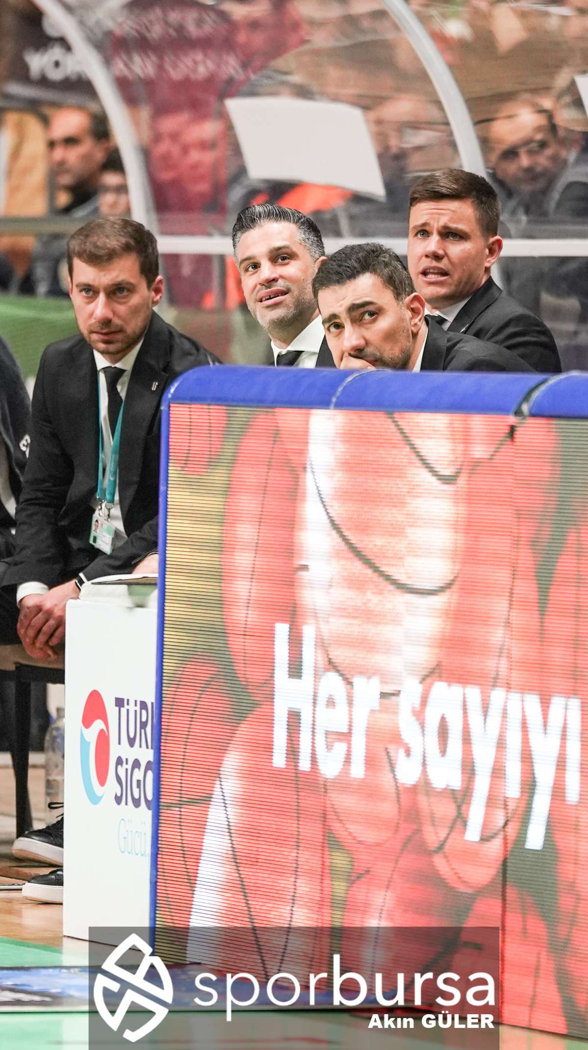 BURSASPOR YÖRSAN - BEŞİKTAŞ FİBABANKA MAÇ FOTOĞRAFLARI