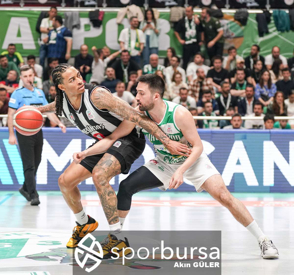 BURSASPOR YÖRSAN - BEŞİKTAŞ FİBABANKA MAÇ FOTOĞRAFLARI