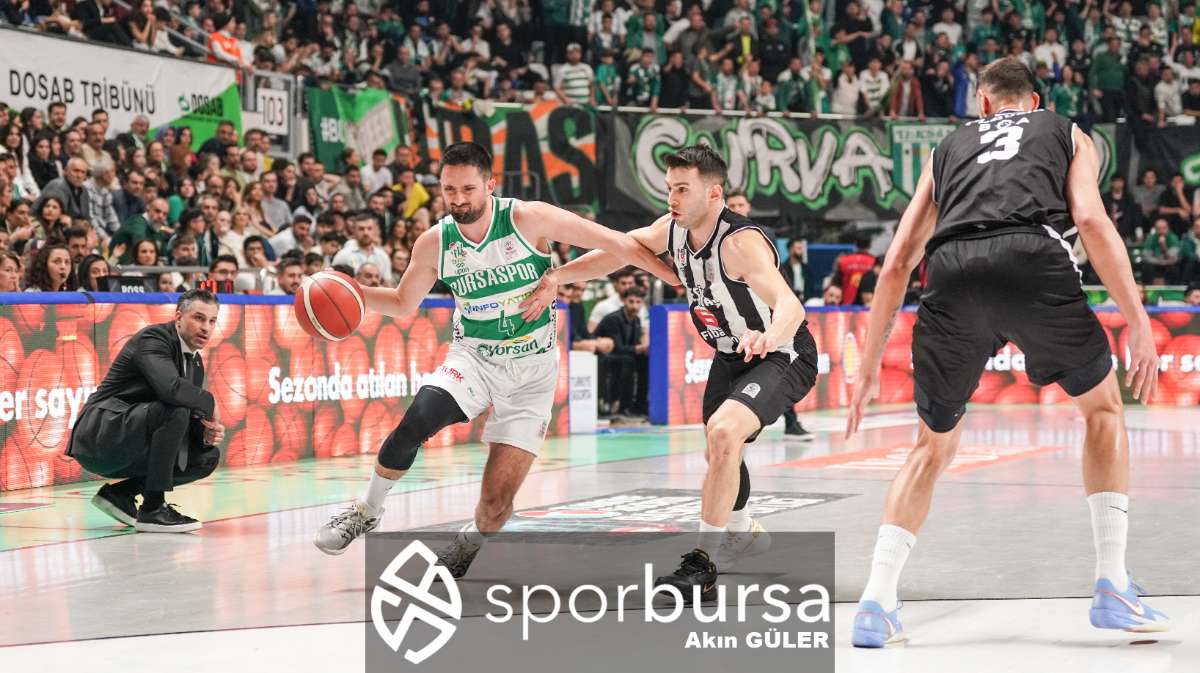 BURSASPOR YÖRSAN - BEŞİKTAŞ FİBABANKA MAÇ FOTOĞRAFLARI