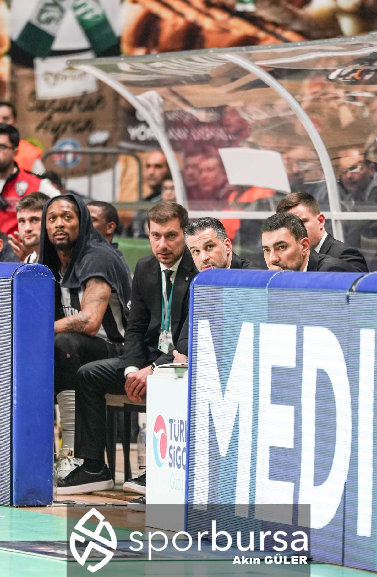 BURSASPOR YÖRSAN - BEŞİKTAŞ FİBABANKA MAÇ FOTOĞRAFLARI