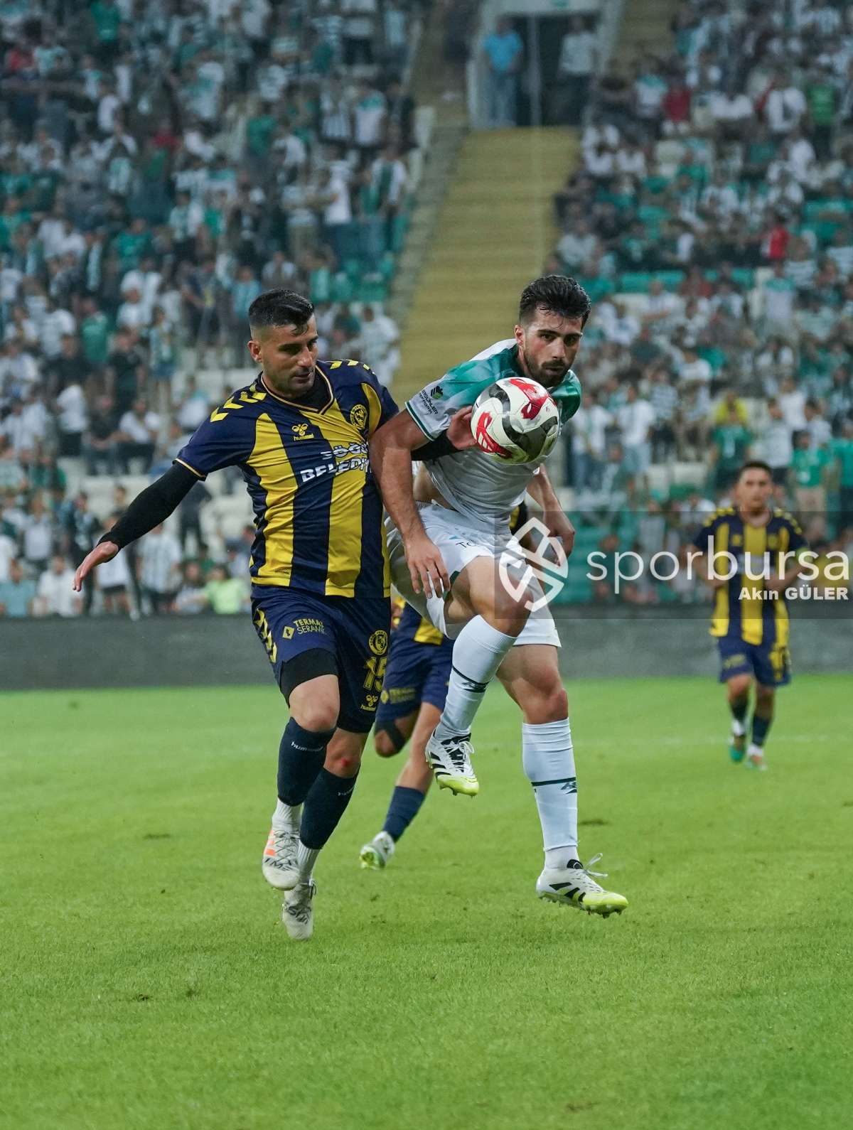 BURSASPOR - SÖĞÜTSPOR MAÇ FOTOĞRAFLARI