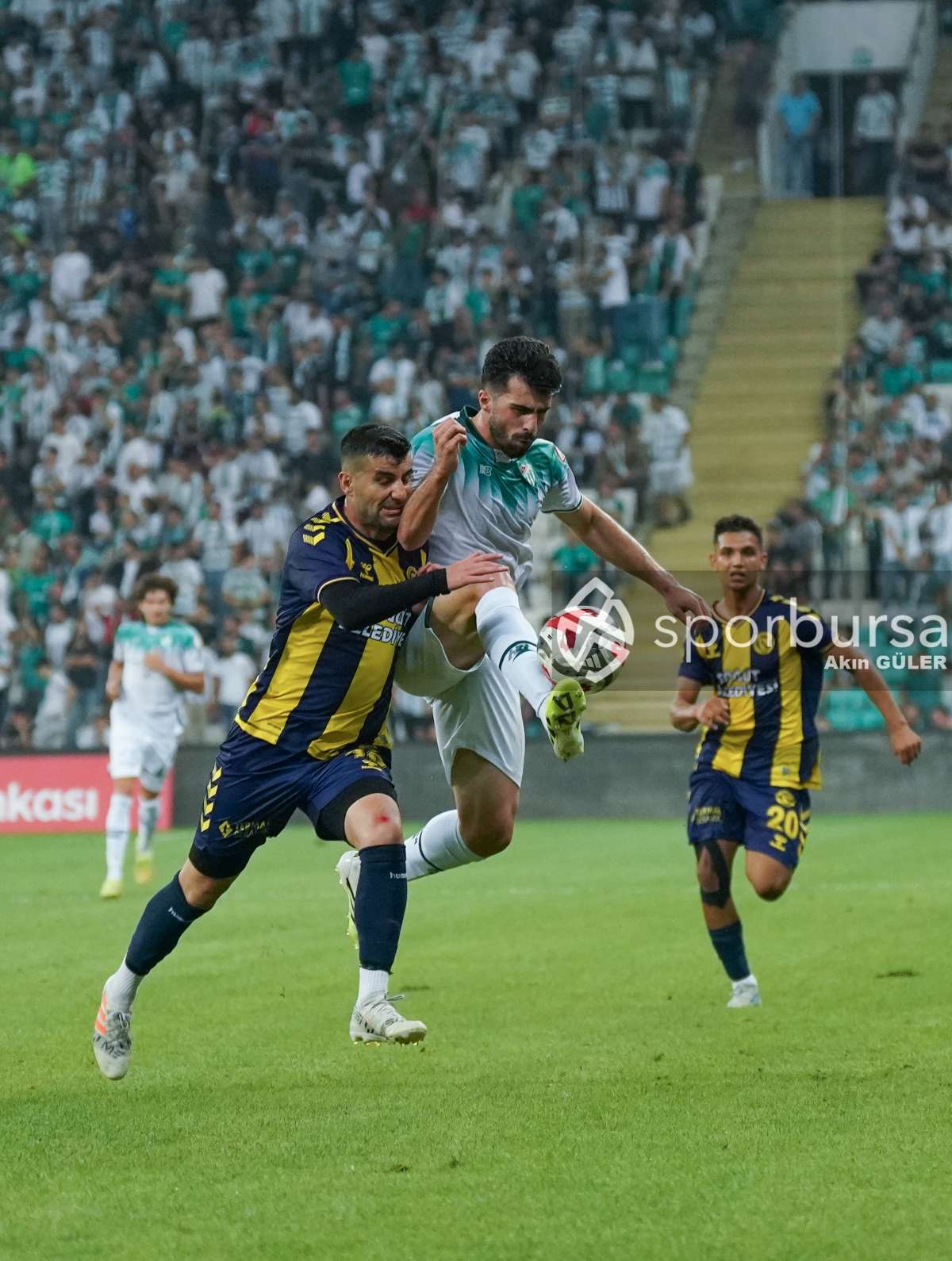 BURSASPOR - SÖĞÜTSPOR MAÇ FOTOĞRAFLARI