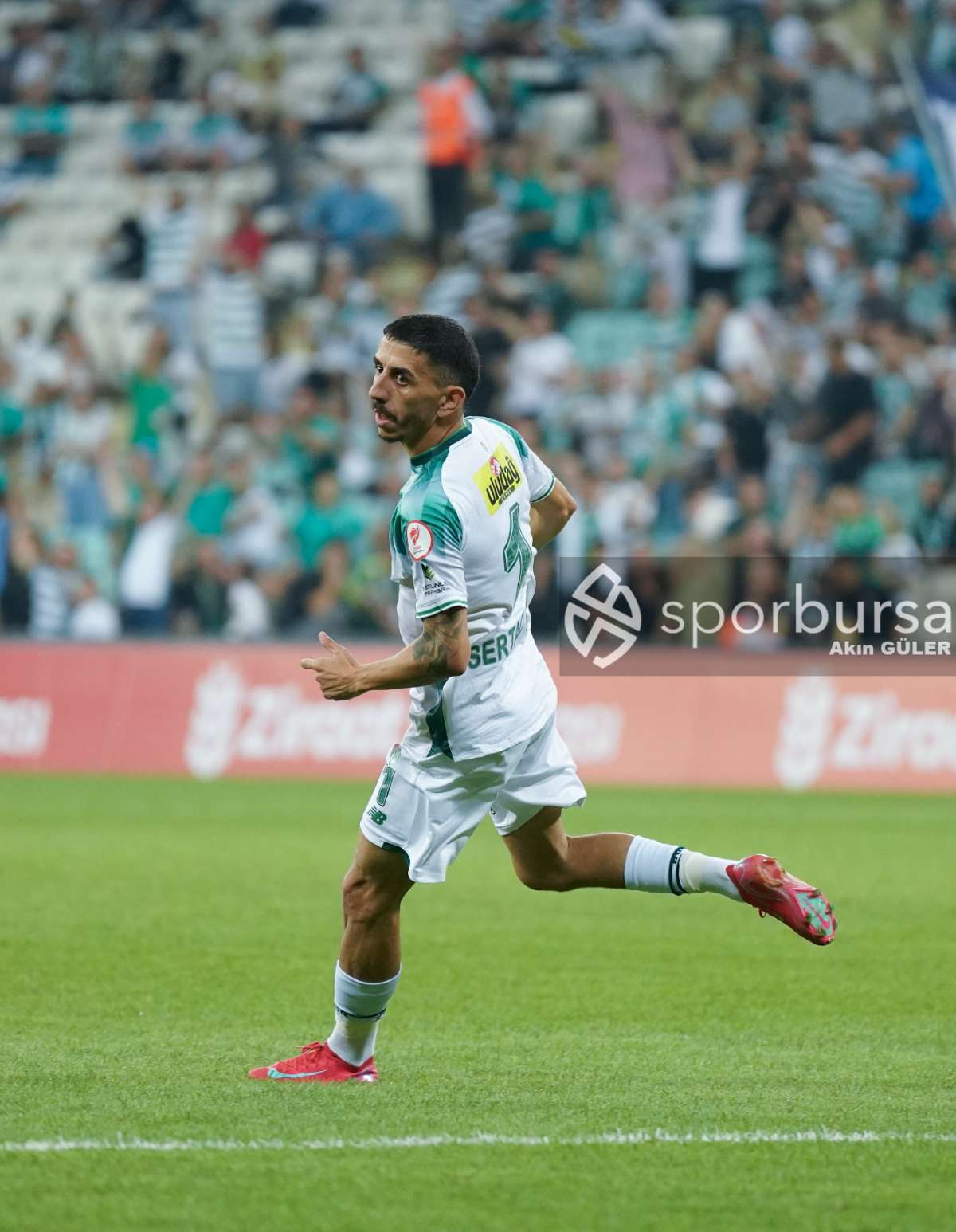 BURSASPOR - SÖĞÜTSPOR MAÇ FOTOĞRAFLARI