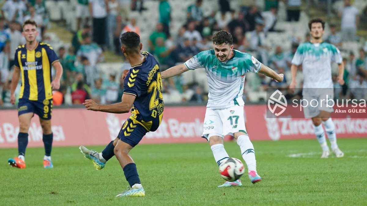 BURSASPOR - SÖĞÜTSPOR MAÇ FOTOĞRAFLARI