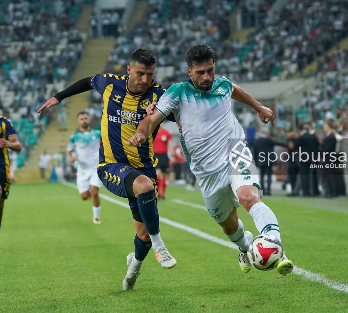 BURSASPOR - SÖĞÜTSPOR MAÇ FOTOĞRAFLARI