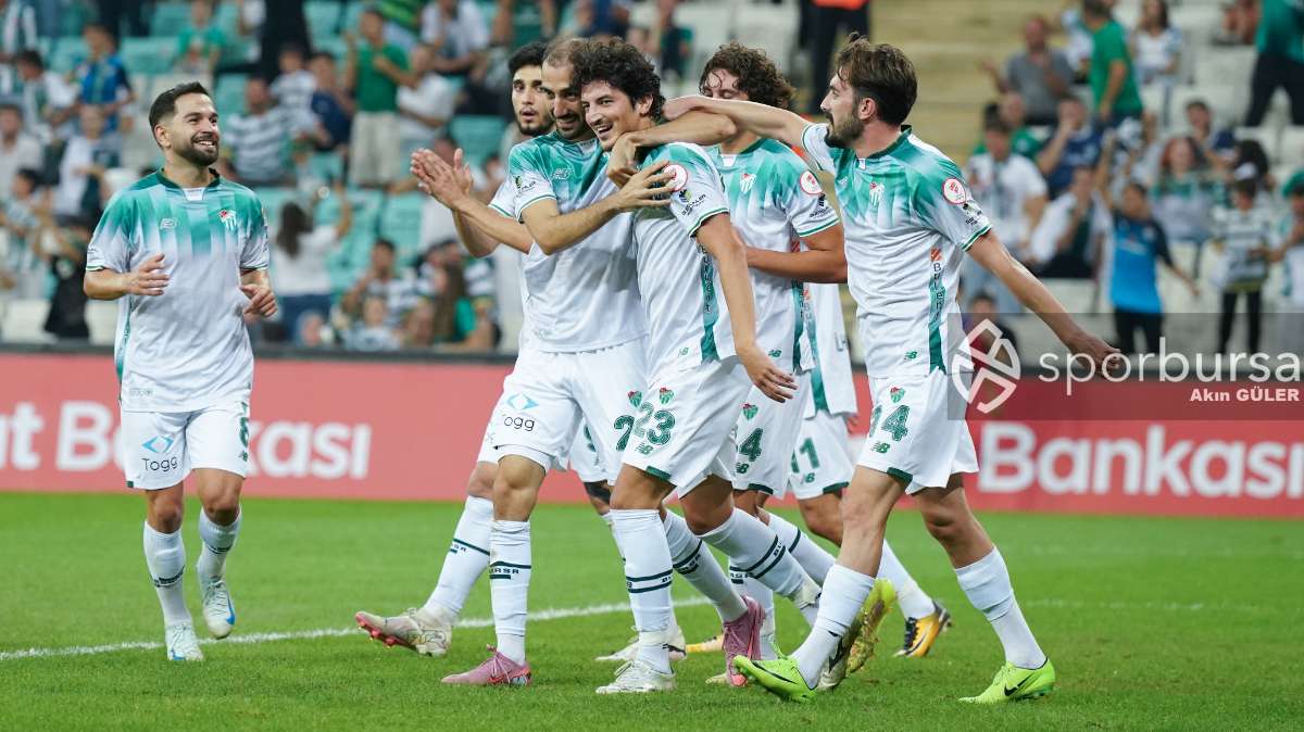 BURSASPOR - SÖĞÜTSPOR MAÇ FOTOĞRAFLARI