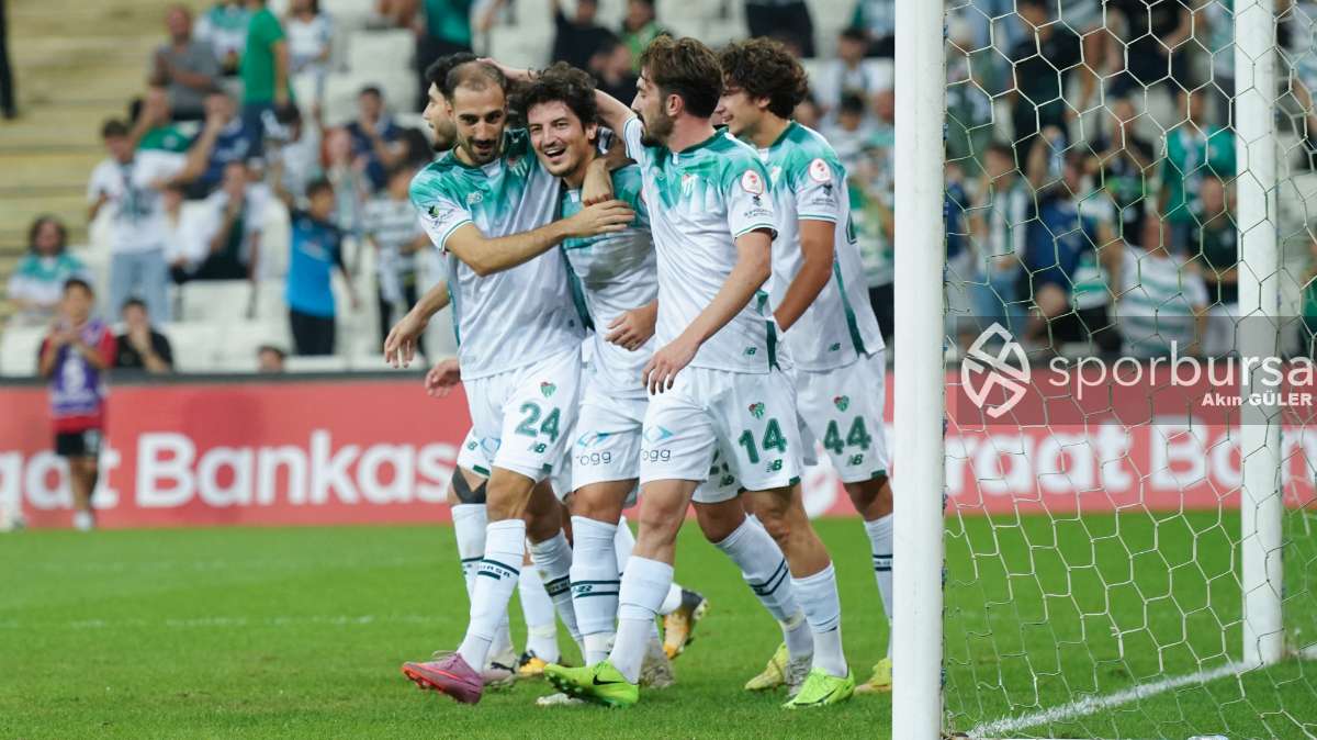 BURSASPOR - SÖĞÜTSPOR MAÇ FOTOĞRAFLARI
