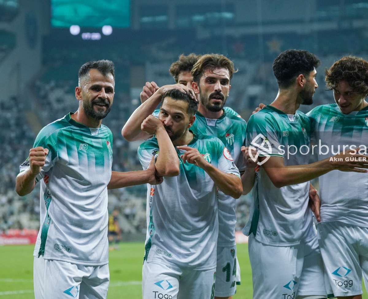 BURSASPOR - SÖĞÜTSPOR MAÇ FOTOĞRAFLARI