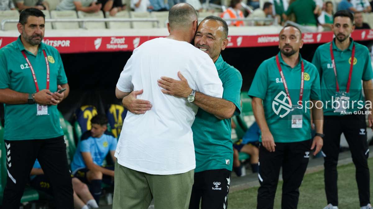 BURSASPOR - SÖĞÜTSPOR MAÇ FOTOĞRAFLARI